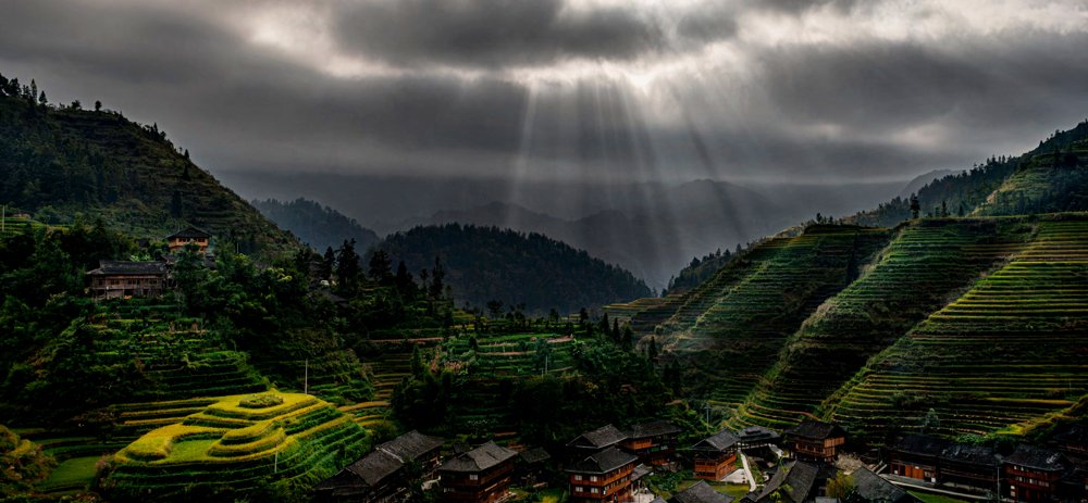 AFTER STORM. LONGJI, GUANGXI