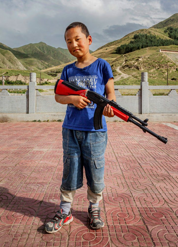 TOY BOY. XIAHE COUNTY, GANSU