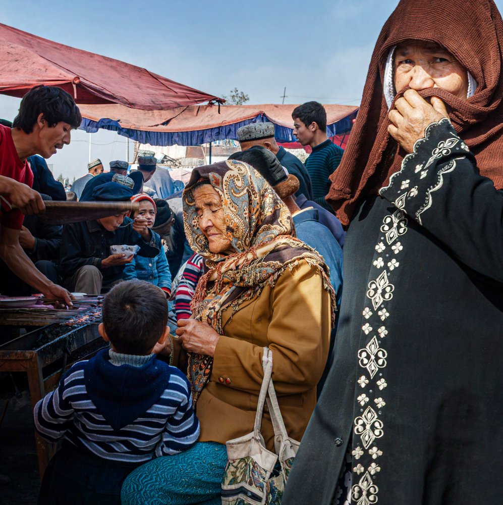 GENERATION. FOOD MARKET, KASHGAR